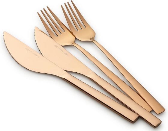 🍕 Echtwerk Pizza  & Steak Besteck Set, 8 teilig für 7,99€ (statt 14€)