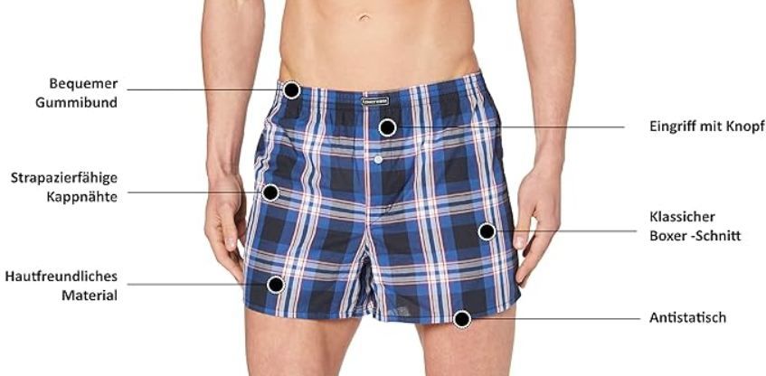 🩳 6er Pack Lower East American Boxershorts für 25,90€ (statt 35€)