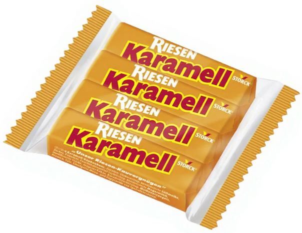 🍬 8 x 4er Pack Storck Riesen Karamell Stangen ab 3,32€ (statt 6€)