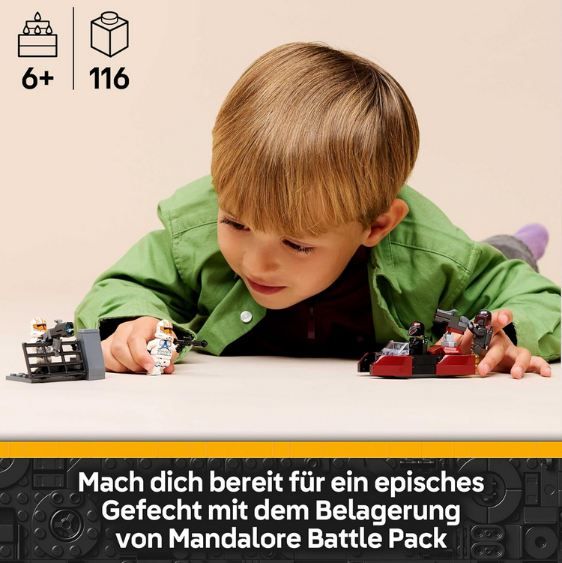 🌠 LEGO 75449 Star Wars Belagerung von Mandalore Battle Pack für 13,99€ (statt 19€)