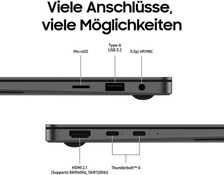 💻 Samsung Galaxy Book5 Pro 16 Laptop, Intel Ultra 5, 16GB/512GB für 1.399€ (statt 1.699€)