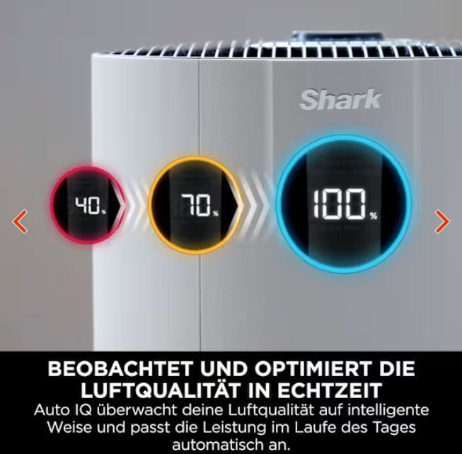 🌪️  35% Rabatt auf Shark Luftreiniger   z.B. Shark HP300EU Luftreiniger für 175€ (statt 222€)