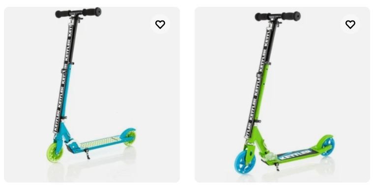 🛴  60% Rabatt auf Kettler Scooter & Tretroller   z.B. Tretroller für 28€ (statt 70€)