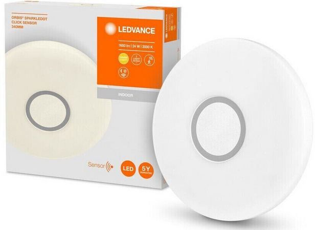 💡 Ledvance Orbis Sparkle Dot Click LED Deckenleuchte für 15€ (statt neu 37€)
