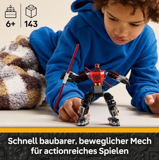 🤖 LEGO 75411 Star Wars Darth Maul Mech Figur für 11,44€ (statt 15€)