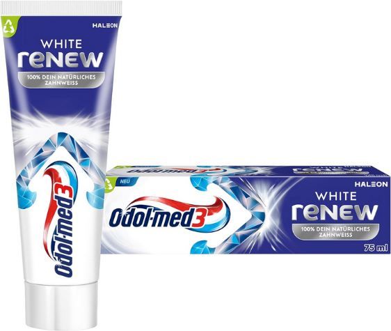 🦷 Odol med3 White reNEW Zahnpasta, 75ml ab 2€ (statt 3€)