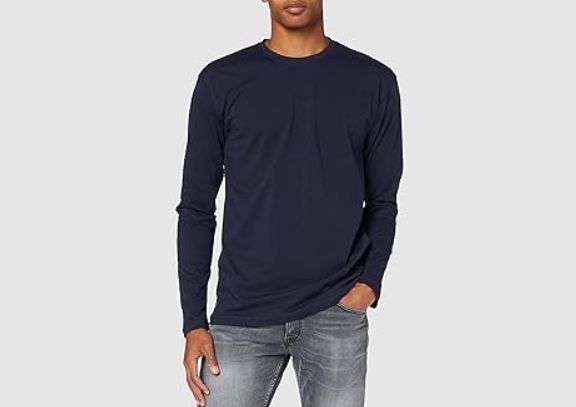 👕 5er Pack Lower East Basic Rundhals Langarm Shirts für 31,49€ (statt 45€)