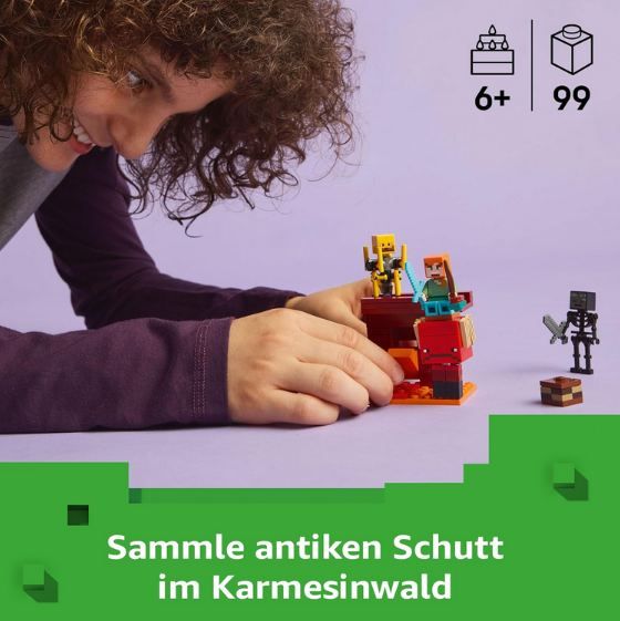 🧱 LEGO 21266 Minecraft Das Lava Duell im Nether für 7,79€ (statt 12€)