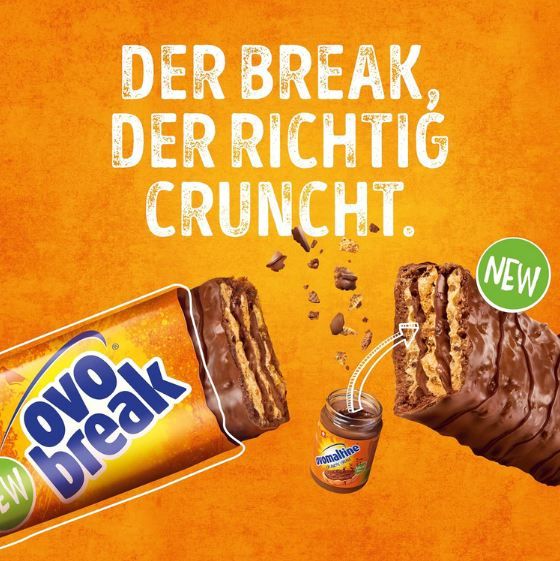 🍫 4er Pack Ovomaltine Ovo Break Waffel & Schoko-Riegel ab 4,56€ (statt 6€) 🍫 4er Pack Ovomaltine Ovo Break Waffel & Schoko Riegel ab 4,56€ (statt 6€)