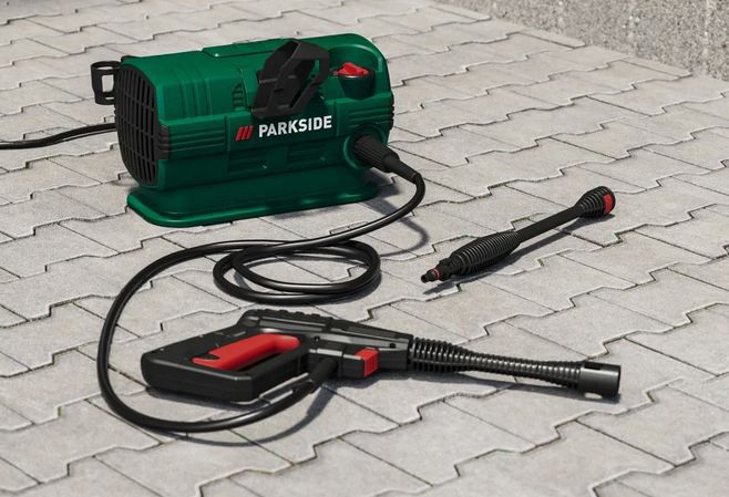 💦 Parkside PHDM 110 A1 Mini Hochdruckreiniger mit 110Bar für 45,94€ (statt 61€)