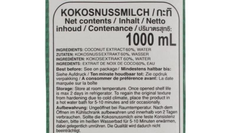 🥥 3 x 1 Liter Aroy D Original Kokosmilch ab 5,97€ (statt 11€)