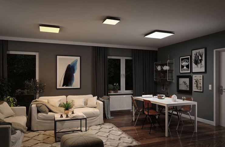 💡 Paulmann Loria Rainbow LED Panel, 450x450mm für 29,99€ (statt 120€)