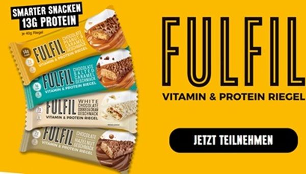 💪 FULFIL Riegel Cashback-Aktion - ab 26.03.2026 💪 FULFIL Riegel Cashback Aktion ab 26.03.2026