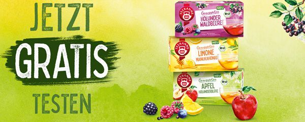 🍵 Teekanne Genussgarten gratis ausprobieren 🍵 Teekanne Genussgarten gratis ausprobieren