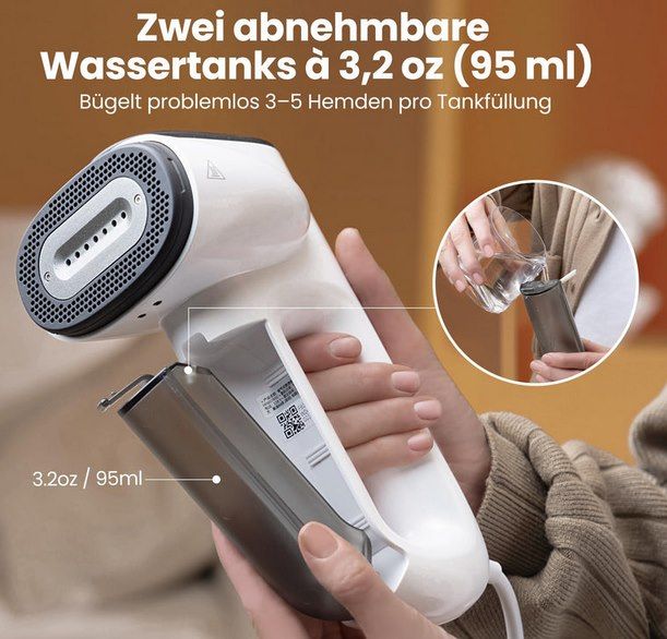 💨 Neakasa Magic 1 Dampfglätter mit Saugfunktion für 89,99€ (statt 117€) 💨 Neakasa Magic 1 Dampfglätter mit Saugfunktion für 89,99€ (statt 117€)