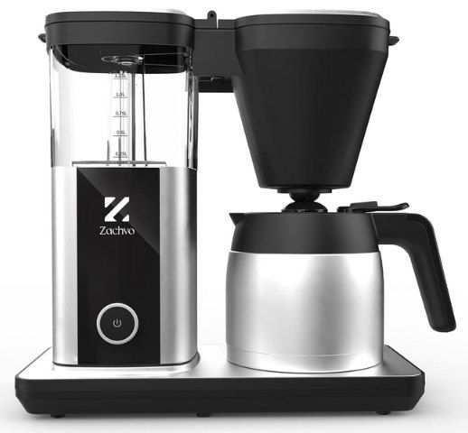 ☕ ZACHVO Kaffeemaschine mit Thermoskanne, Schnellbrühung & Reinigungsfunktion für 79,99€ (statt 159€)