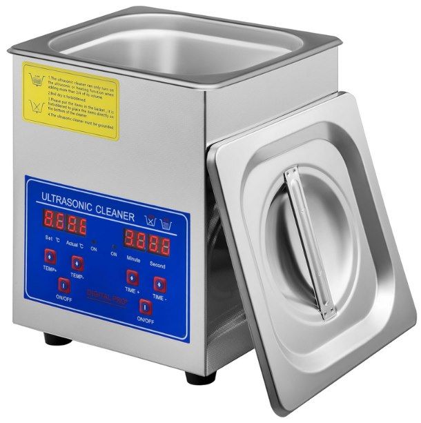 🛠️💍 VEVOR TH-08A Ultraschall-Teilereiniger (1,3L) mit Heiztimer für 33,94€ (statt 44€)