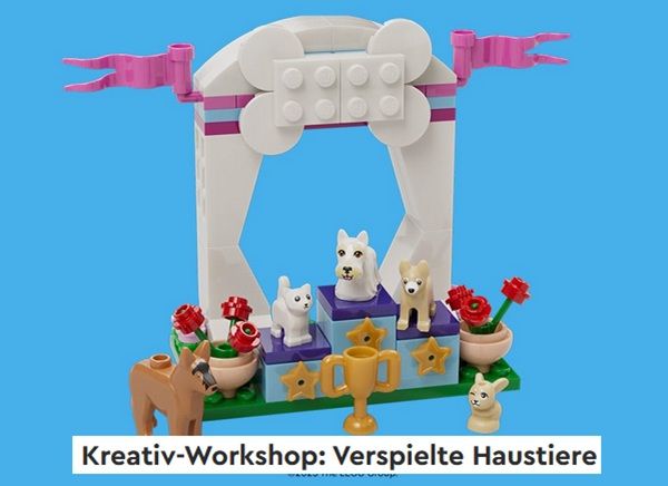 Kreativ-Workshop in LEGO Stores + 5€ Veranstaltungsgebühr Kreativ Workshop in LEGO Stores + 5€ Veranstaltungsgebühr