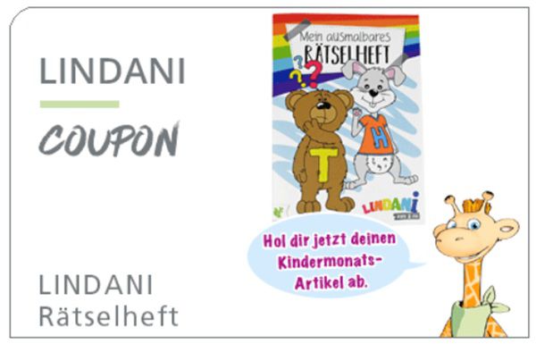 Linda Apotheken: LINDANI Rätselheft gratis erhalten