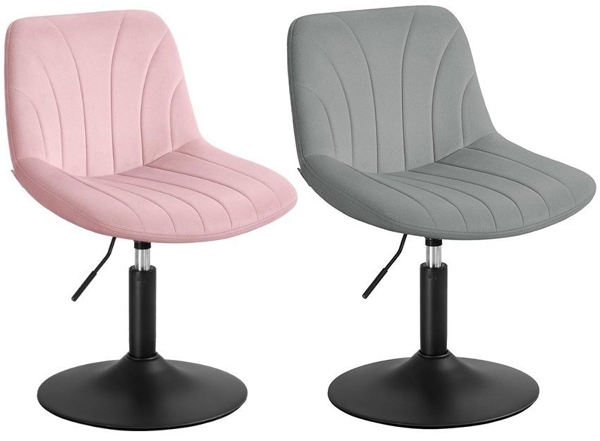 💺 VASAGLE Schwingstuhl mit Rückenlehne in Rosa oder Grau für 33,99€ (statt 40€)