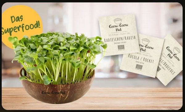 Magenta Moments: Grow Grow Nut Anzuchtsset gratis + VSK