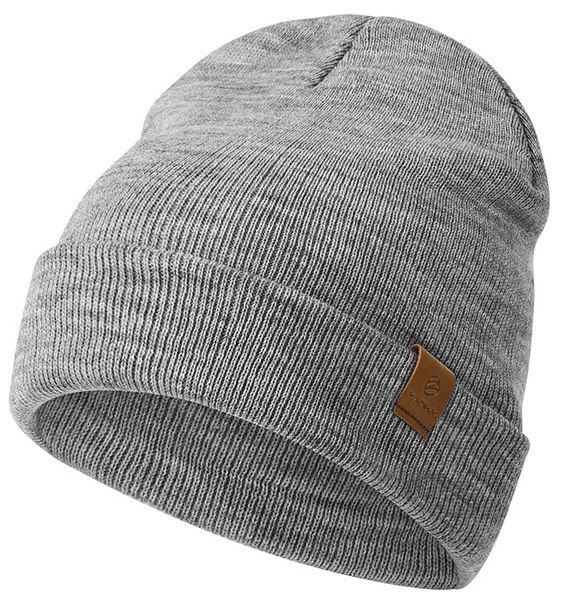 ❄️ 40% Rabatt auf YANIKY klassische Beanie Mützen z.B. in Hellgrau für 4,58€ (statt 8€)