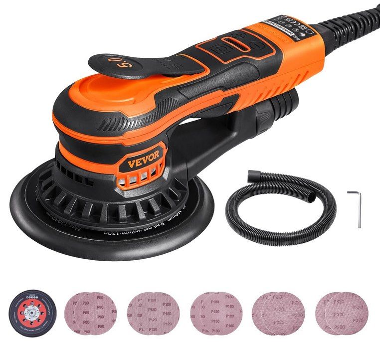 👷 VEVOR Exzenterschleifer (152 mm) mit 350W Motor für 109,39€ (statt 125€) 👷 VEVOR Exzenterschleifer (152 mm) mit 350W Motor für 109,39€ (statt 125€)