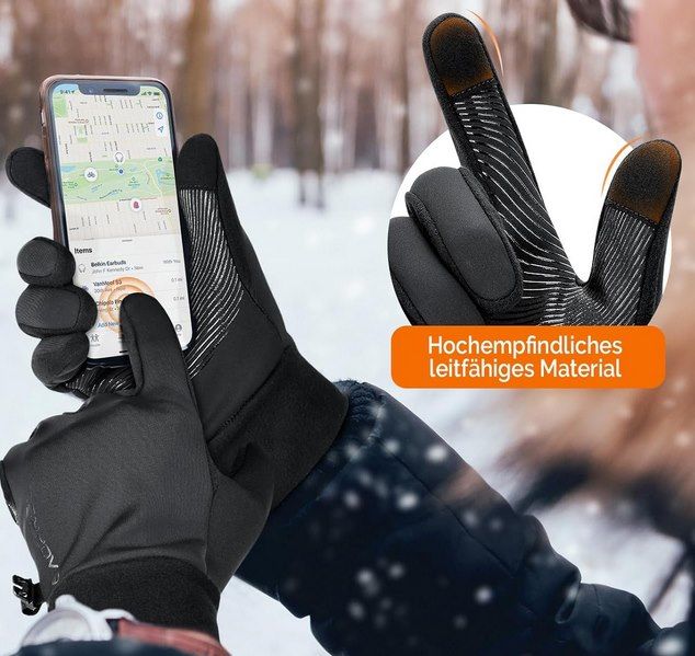 ❄️ AOPREL Touchscreen Handschuhe für 7,49€ (statt 11€)