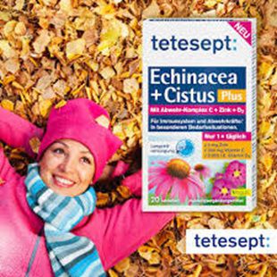 💊 tetesept Echinacea + Cistus Tabletten gratis ausprobieren