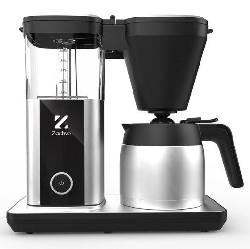 ☕ ZACHVO Kaffeemaschine mit Thermoskanne, Schnellbrühung & Reinigungsfunktion für 79,99€ (statt 159€)