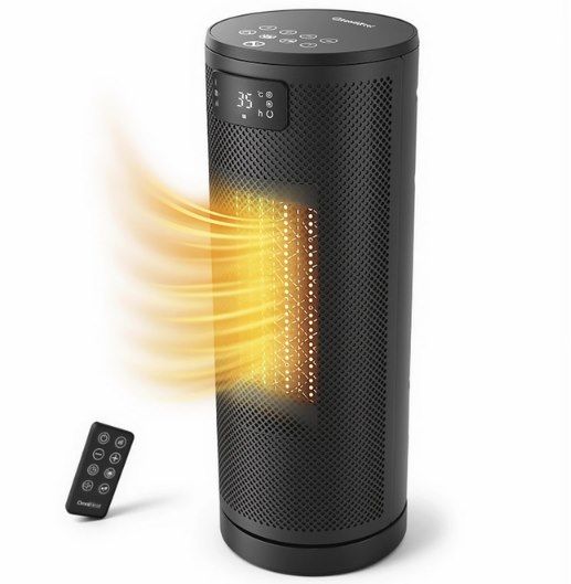 ♨️ OmniHeat 1800W Keramik-Heizlüfter mit Fernbedienung & 3 Stufen ab 19,90€ (statt 34€)