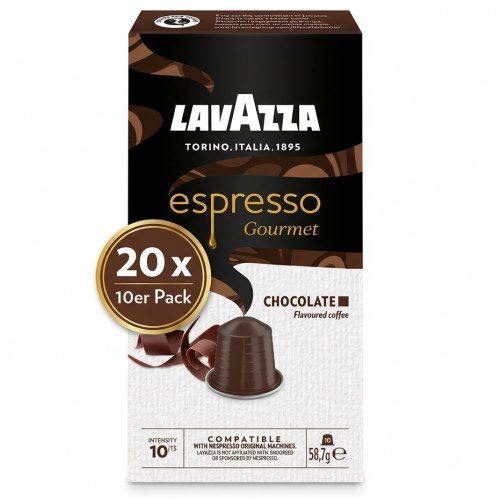 ☕🍫 200x Lavazza Nespresso Kapseln Espresso Chocolate für 34,99€ (statt 76€)