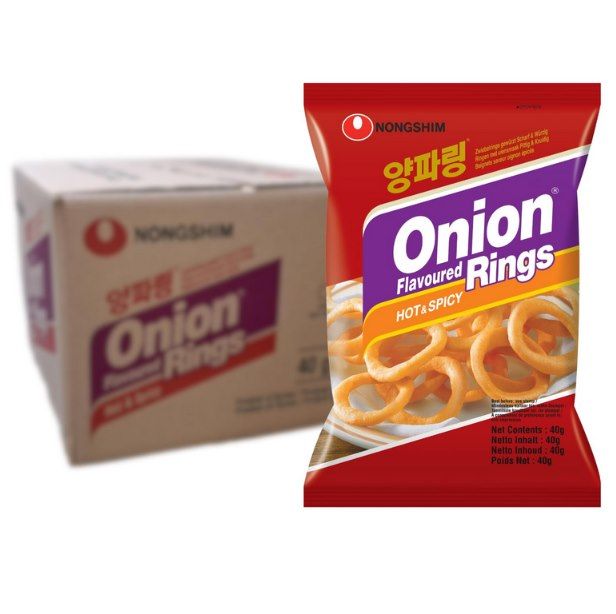 🧅 20x NONGSHIM Scharfe Zwiebelringe (je 40g) ab 14,50€ (statt 24€)