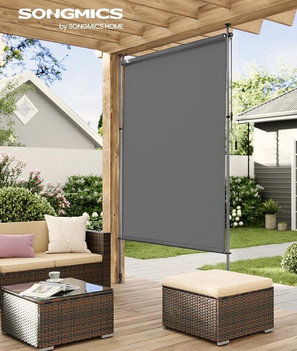 👀 SONGMICS Senkrechtmarkise in 120x(220-300) oder 200x(220-300)cm ab 55,99€ (statt 70€) 👀 SONGMICS Senkrechtmarkise in 120x(220 300) oder 200x(220 300)cm ab 55,99€ (statt 70€)