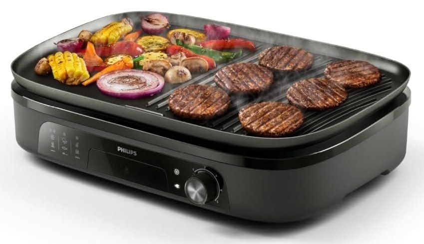 🥩 Philips HD6210/95 Tischgrill mit 2.400W & 5 Stufen für 59,99€ (statt 80€) 🥩 Philips HD6210/95 Tischgrill mit 2.400W & 5 Stufen für 59,99€ (statt 80€)