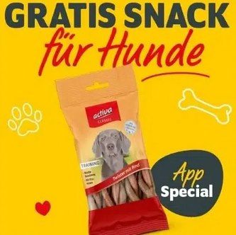 🐶🐱 Nur heute! Vom Futterhaus gratis Snack für Hund oder Katze