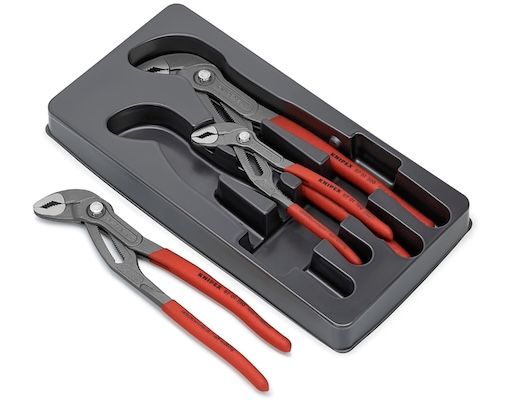 🔧 KNIPEX 3 tlg. Cobra Paket Wasserpumpenzangen Set für 64,28€ (statt 73€)