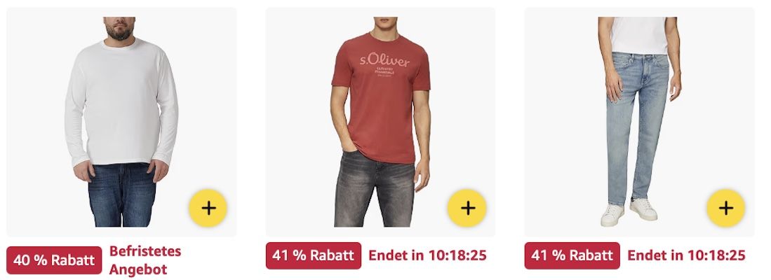 👖👔 Amazon: s.Oliver Bekleidung und Accessoires Big SALE z.B. Kette mit Anhänger für 37€ (statt 50€)