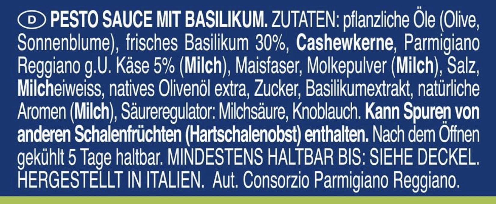🤤 12x190g Barilla Pesto alla Genovese für 24,29€ (statt 30€)