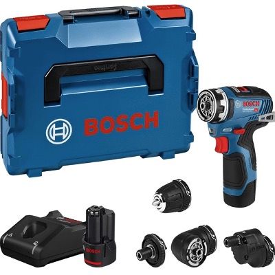 🏠 Bosch GSR 12V-35 FC Bohrschrauber inkl. 2 Akkus + L-BOXX für 237,99€ (statt 275€)