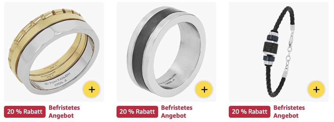 🔝📿⌚️ Amazon: TOM TAILOR Sale – Uhren, Schmuck & mehr z.B. Kette mit Anhänger für 48€ (statt 60€)