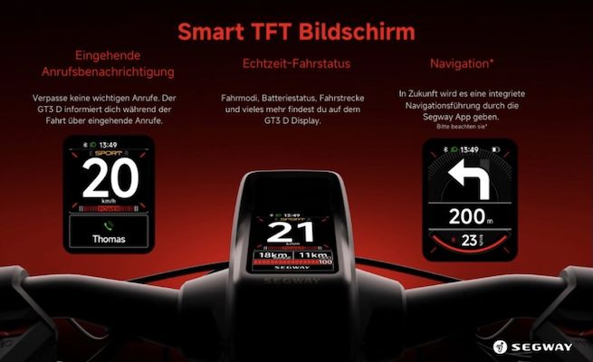 🔝🛴 Segway Superscooter GT3 D mit bis zu 95 km für 1092€ (statt 1.449€)