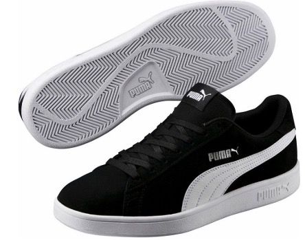 🧨 Puma Unisex Puma Smash V2 Sneaker Black für 26,38€ (statt 43€)