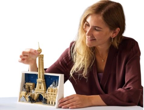 🗼LEGO Architecture Paris ❤️ Stadt der Liebe 21064 3D Puzzle für 52,93€ (statt 59€)