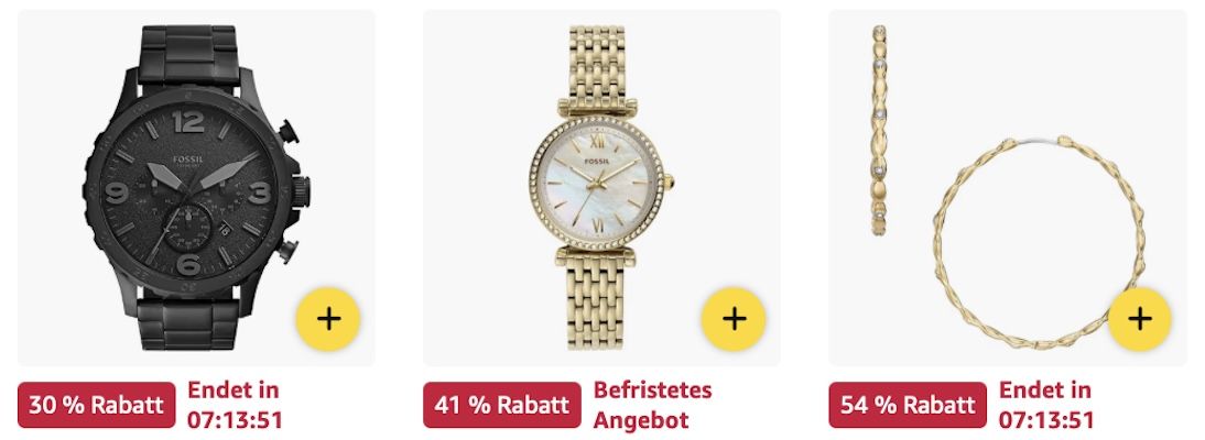 💌💝🧧 Amazon: Fossil Valentingstag Geschenkideen Sale z.B. Harlow Damenarmband 43€ (statt 67€)