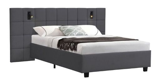 🛌🏻 Juskys Polsterbett Luzano mit Lattenrost, LED-Leselicht & Kopfteil für 175,99€ 🛌🏻 Juskys Polsterbett Luzano mit Lattenrost, LED Leselicht & Kopfteil für 175,99€