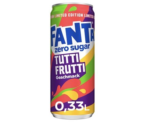 🥤 24x 330ml Zero Sugar Fanta Tutti Frutti ab 15,29€ (statt 26€)   0,64€ pro Dose