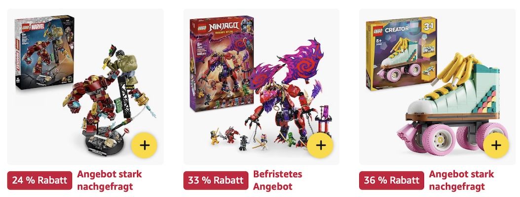 🚂 Amazon: LEGO Megasale z.B. Polaroid OneStep SX 70 Kamera Set für 55€ (statt 63€)