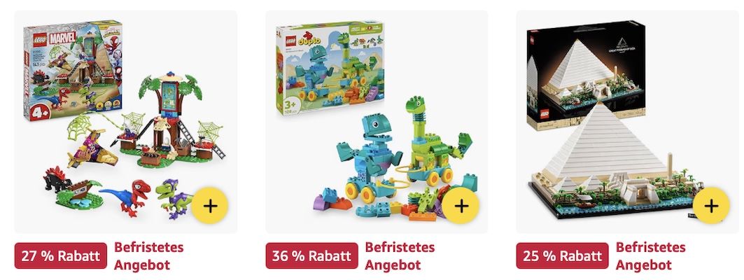 🚂 Amazon: LEGO Megasale z.B. Polaroid OneStep SX 70 Kamera Set für 55€ (statt 63€)