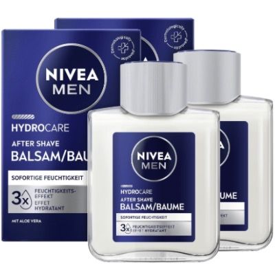 🧴 2x Nivea Men Hydrocare After Shave Balsam je 100ml ab 9,73€ (statt 12€)